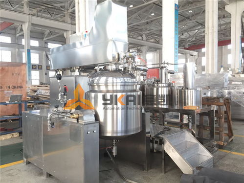 上海食品厂订购的真空均质乳化机准备发货产品图片高清大图